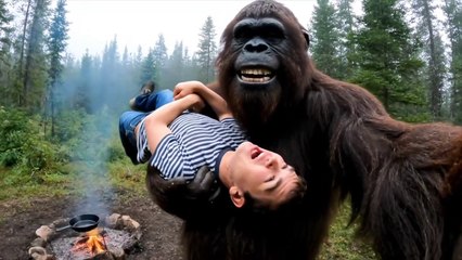 Bigfoot VLOG - Cooking stew in the forest
