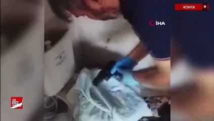 Konya'da masaj salonu kılıfıyla faaliyet gösteren suç çetesi çökertildi