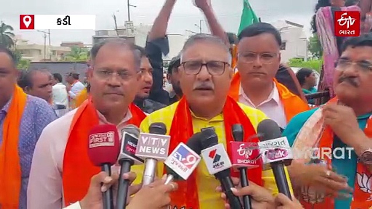 કડી વિધાનસભા પેટા ચૂંટણીના પડઘમ શાંત થયા : ભાજપ-કોંગ્રેસે કર્યું શક્તિ પ્રદર્શન, આવતીકાલે મતદાન