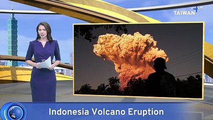Indonesia’s Laki-laki Volcano Erupts, Highest Level Alert Issued