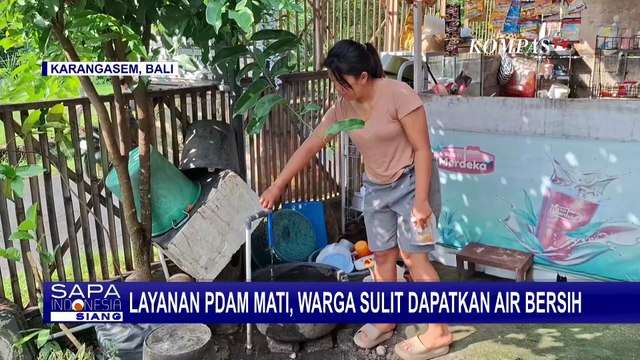 Kisah Warga Krisis Air Bersih di Karangasem Bali, Terpaksa Beli Air Galon