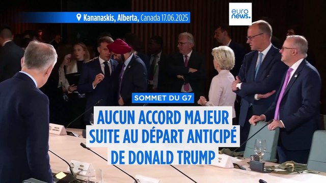 Le sommet du G7 au Canada se termine sans accord majeur après le départ anticipé de Donald Trump