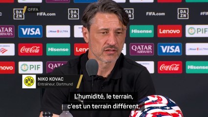 Pour Kovac, la pelouse et la chaleur n'ont pas aidé contre Fluminense