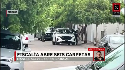 En Sinaloa se abrieron 6 carpetas de investigación por homicidio