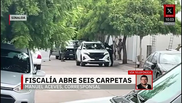En Sinaloa se abrieron 6 carpetas de investigación por homicidio