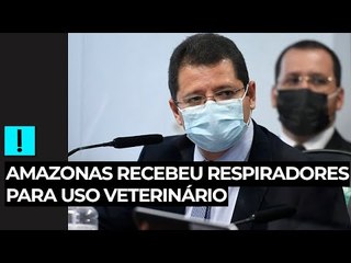 Campêlo diz que Amazonas recebeu respiradores para uso veterinário