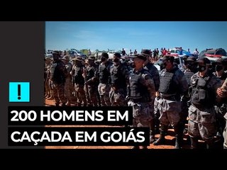 'Serial Killer' do DF: Mais de 200 homens na caçada em Goiás por suspeito de matar 5 pessoas
