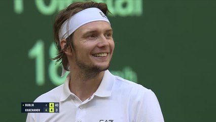 Halle - Bublik renverse Khachanov