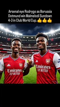 Arsenal eye Rodrygo from Real Madrid as Borussia Dortmund win