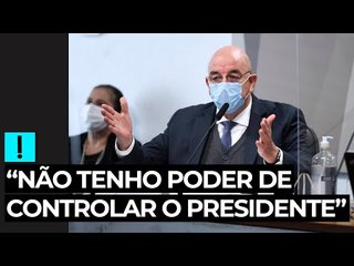 “Não tenho poder de controlar o presidente”, diz Osmar Terra