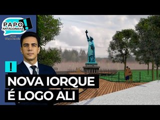 Bolsonarista quer ajuda do ‘Véio da Havan’ para construir ‘Estátua da Liberdade’