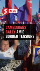 Thousands of Cambodians join government rally as border dispute with Thailand intensifies