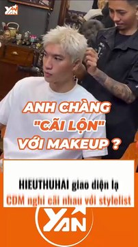Giao diện lạ của Hieuthuhai, CĐM nghi cãi nhau với stylist