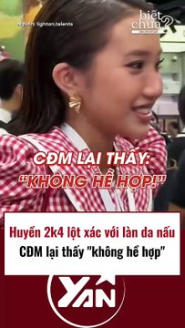 Huyền 2k4 trở lại với làn da nâu, CĐM thấy không hợp