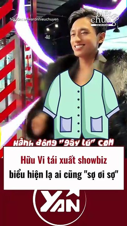 Hữu Vi tái xuất showbiz khiến ai cũng sợ vì biểu hiện lạ