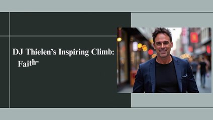 DJ Thielen: From Struggle to Success Through Faith and Determination