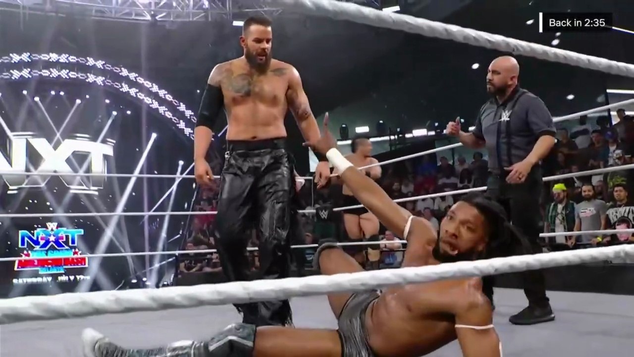 WWE NXT _June 17, 2025 - Josh Briggs & Yoshiki Inamura & Elijah Vs Trick Williams & AJ Francis & Wes Lee _6 Man Tag Team Match