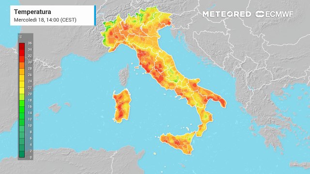 Caldo sull'Italia, giovedì 19 giugno bollino arancione a Bolzano: farà più caldo al centro-nord
