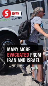Tourists and expatriates leave as fighting between Israel and Iran rages