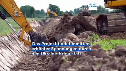 Polen erweitert die Grenzbarrieren zu Russland um Minenfelder