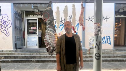 «Macelleria Gaza»: l’arte contemporanea irrompe al Mercato di Sant’Ambrogio
