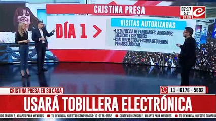 Cristina presa: estos son los requisitos que le impusieron a la expresidenta