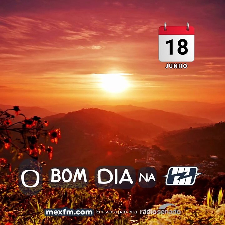 Bom dia! (18/Jun/2025) - Quarta-feira #webradiomexfm #mexfm #mexnews #bomdia