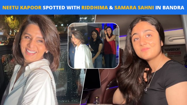 New Rising Star From Kapoors? Samara Sahni Spotted Grandmother Neetu Kapoor