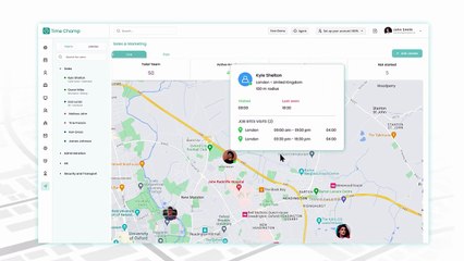 Time Champ's Employee Geofencing and GPS Tracking!