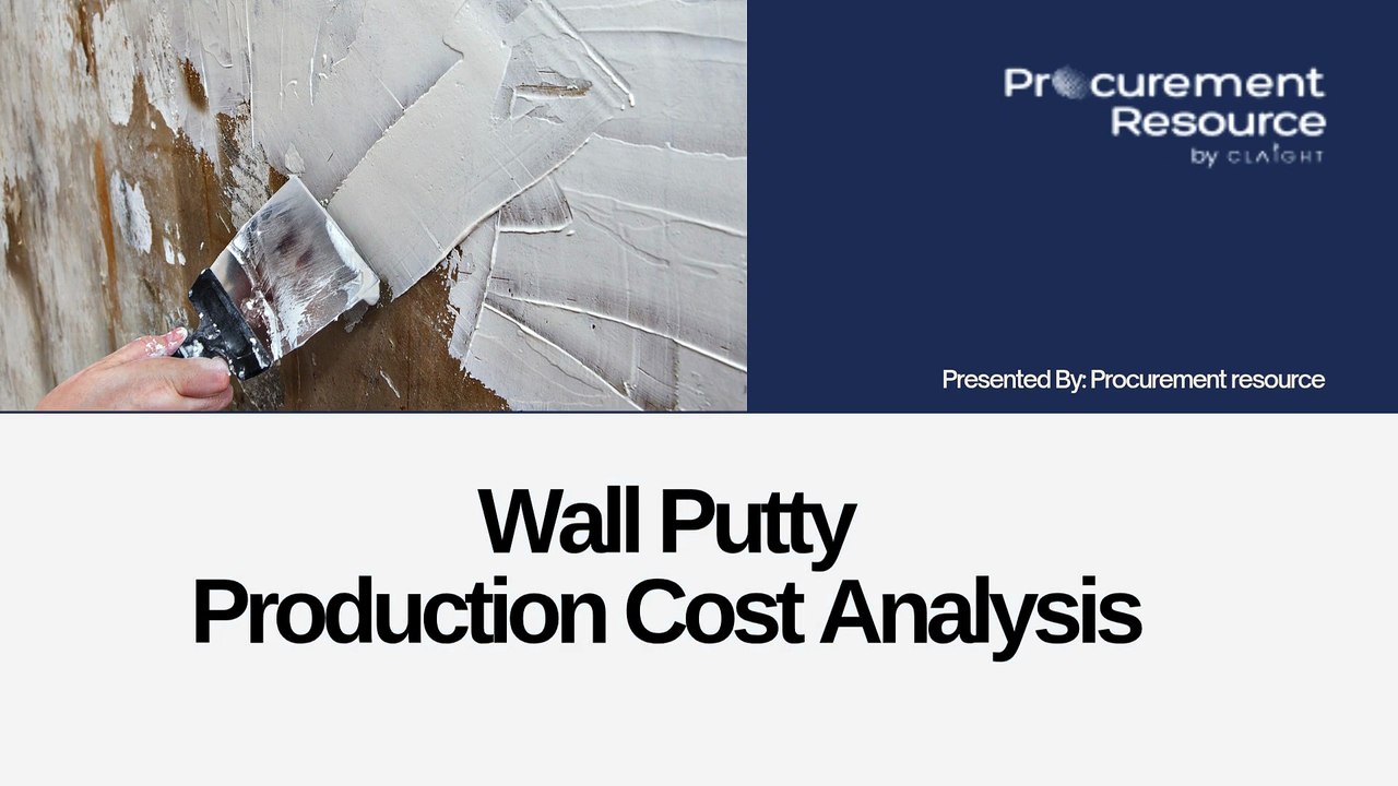 Wall Putty Production Cost Analysis