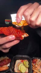 Follow for more ASMR videos🌮🍟 Credits: @thejcheneats #mukbang #asmr #fastfood #asmreating