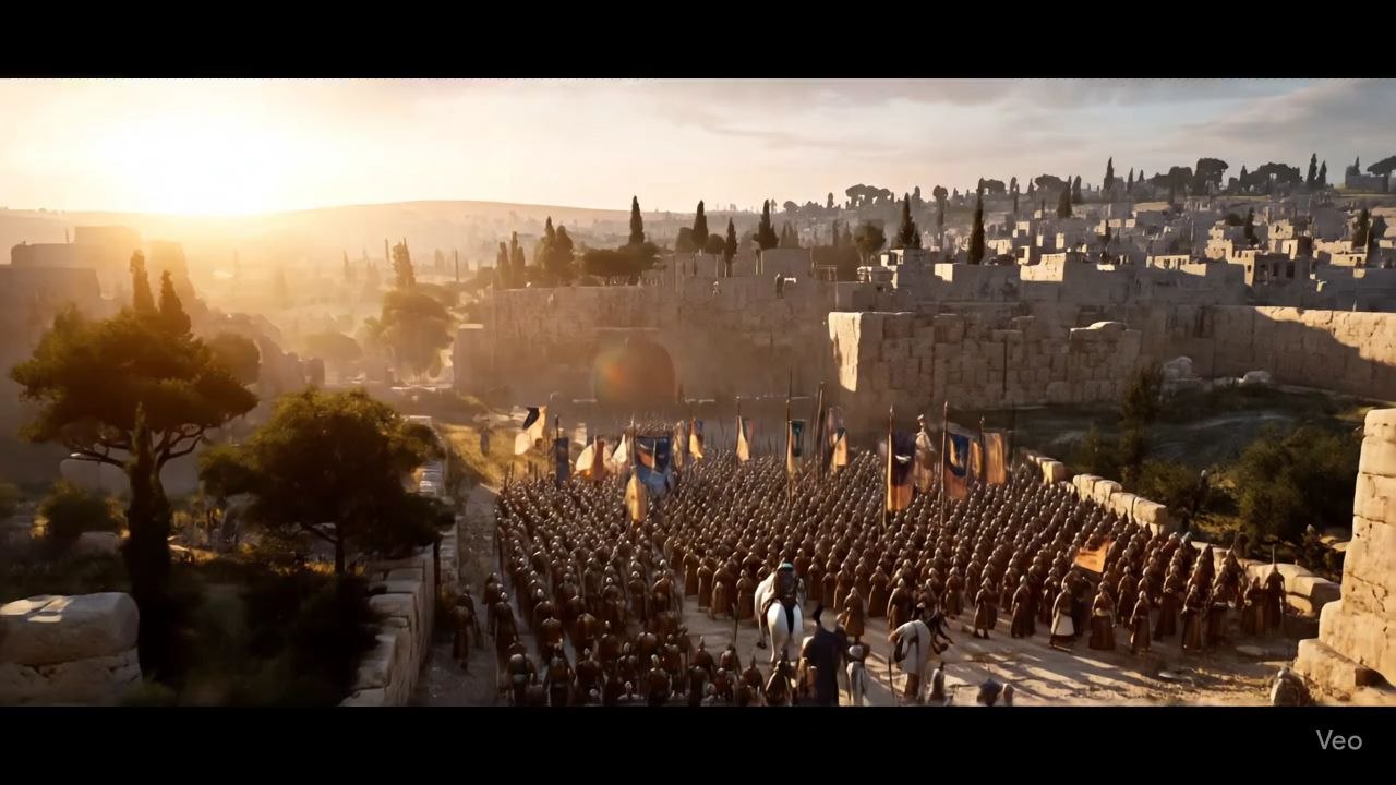 Messiah arrival at jeruselm