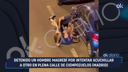 Detenido un hombre magrebí por intentar acuchillar a otro en plena calle de Ciempozuelos (Madrid)