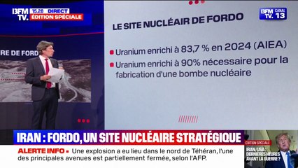 LES ÉCLAIREURS - Iran: pourquoi le site de Fordo est stratégique pour Téhéran?