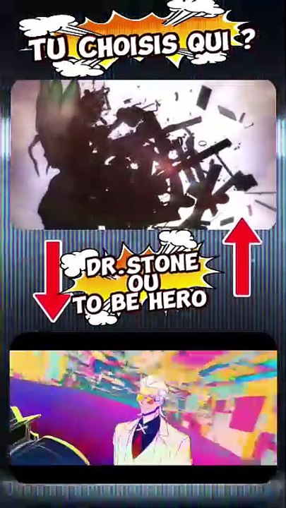 Dr stone ou to be hero