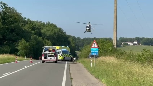 Grave accident de moto à Cerfontaine: le pilote dans un état critique