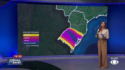 Previsão do tempo: chuva forte deve continuar no Rio Grande do Sul