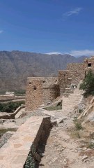 The ancient Dhee Ayn Marble Village in Al-Bahah, with an aerial view that is breathtaking.