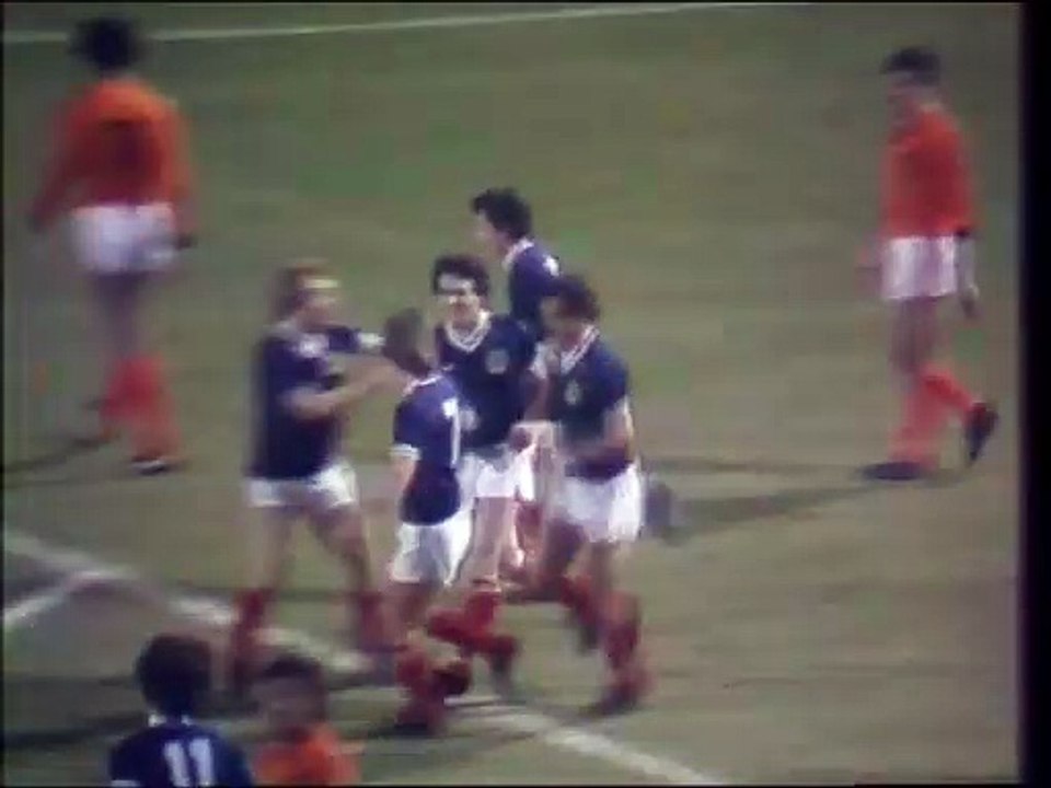 ECOSSE - PAYS BAS - 1982 -