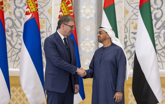 UAE, Serbian Presidents discuss strengthening bilateral ties