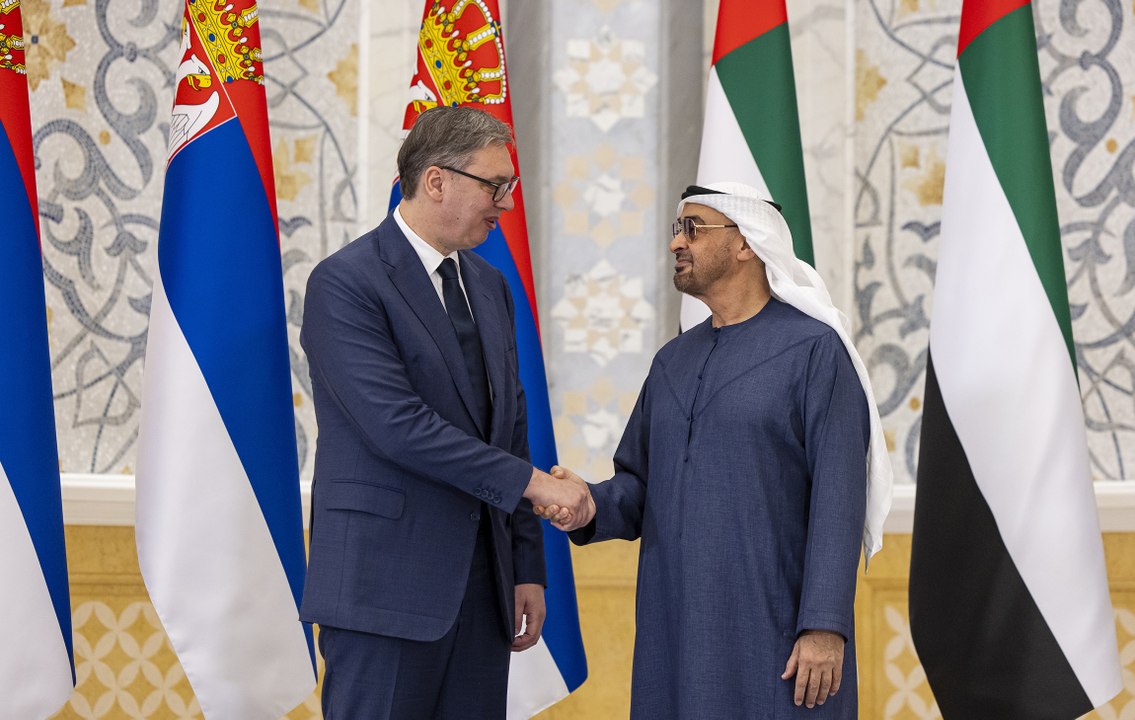 UAE, Serbian Presidents discuss strengthening bilateral ties