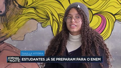Estudantes já se preparam para o Enem