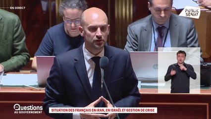 Jean-Noël Barrot demande la libération « sans délai » des otages français en Iran
