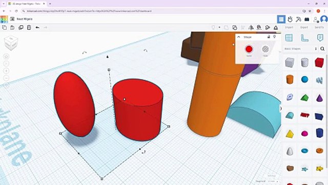 Tinkercad 28 Duplicating Objects