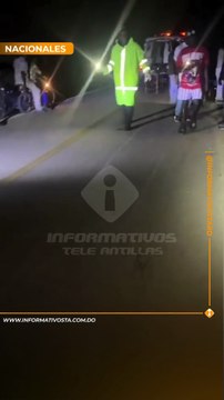 Tragedia en carretera de San Pedro: vehículo a alta velocidad arrolla a dos jóvenes en motocicleta