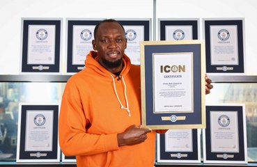 Usain Bolt has been named a Guinness World Records ICON