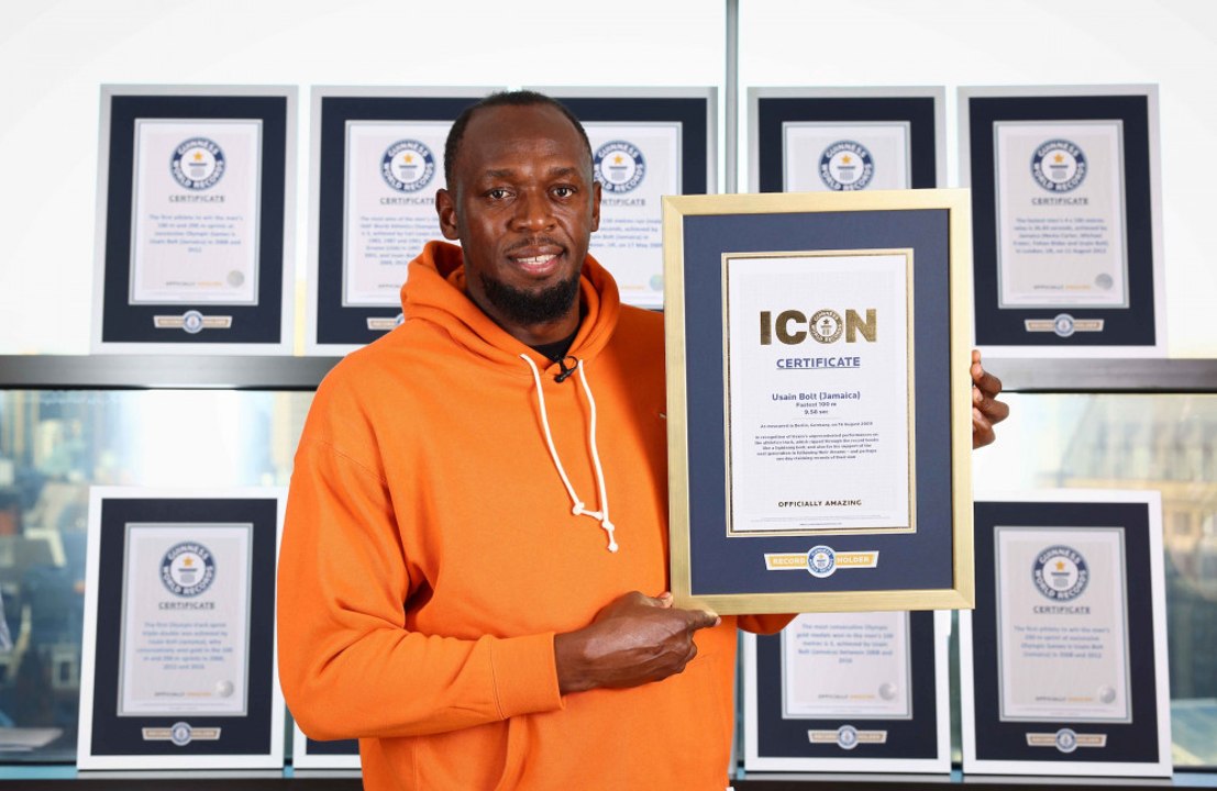 Usain Bolt has been named a Guinness World Records ICON