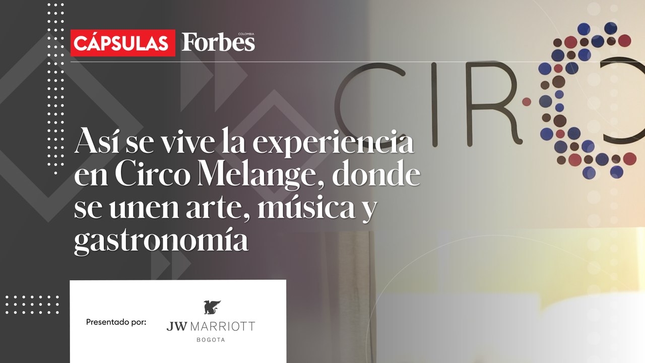 Así se vive la experiencia en Circo Melange, donde se unen arte, música y gastronomía