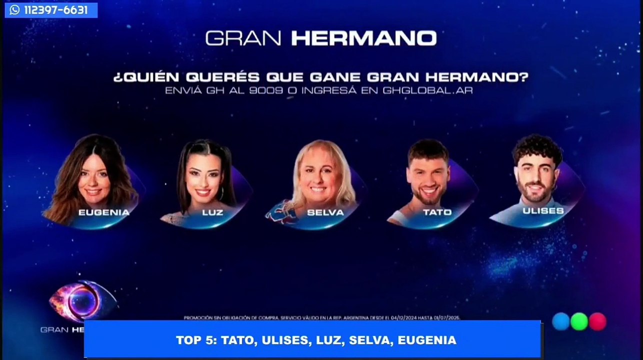 Gastón Trezeguet adelantó quién será el ganador de Gran Hermano 2024