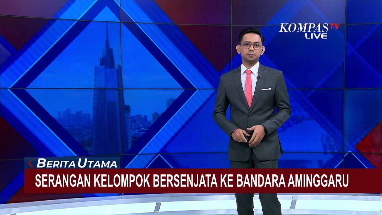 Terjadi Baku Tembak degan Aparat, Kelompok Kriminal Bersenjata Serang Bandara Aminggaru